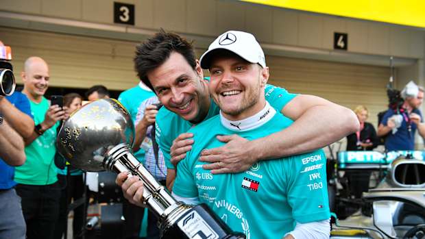Toto Wolff - Valtteri Bottas - Mercedes